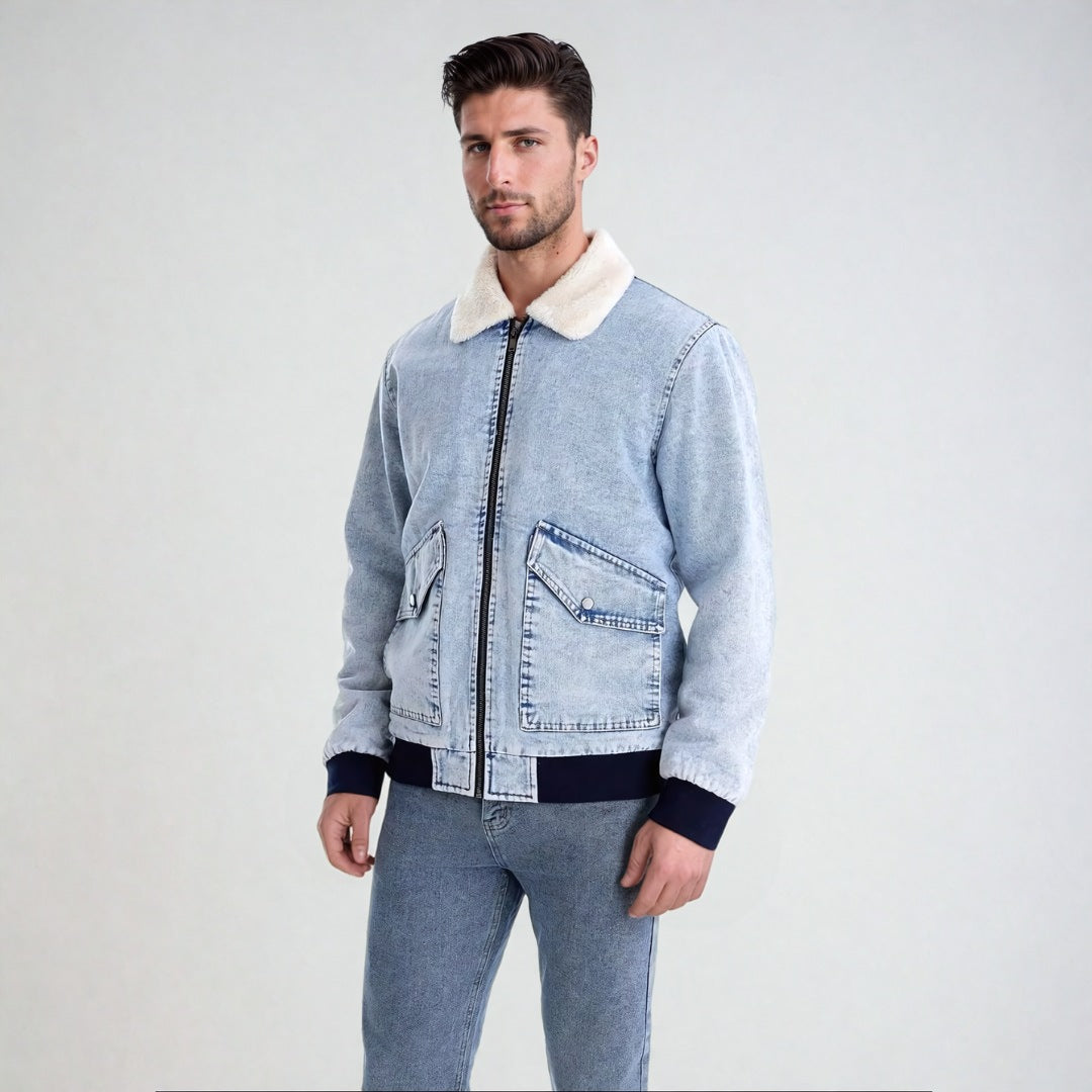 Axel - Denim Jas voor Heren