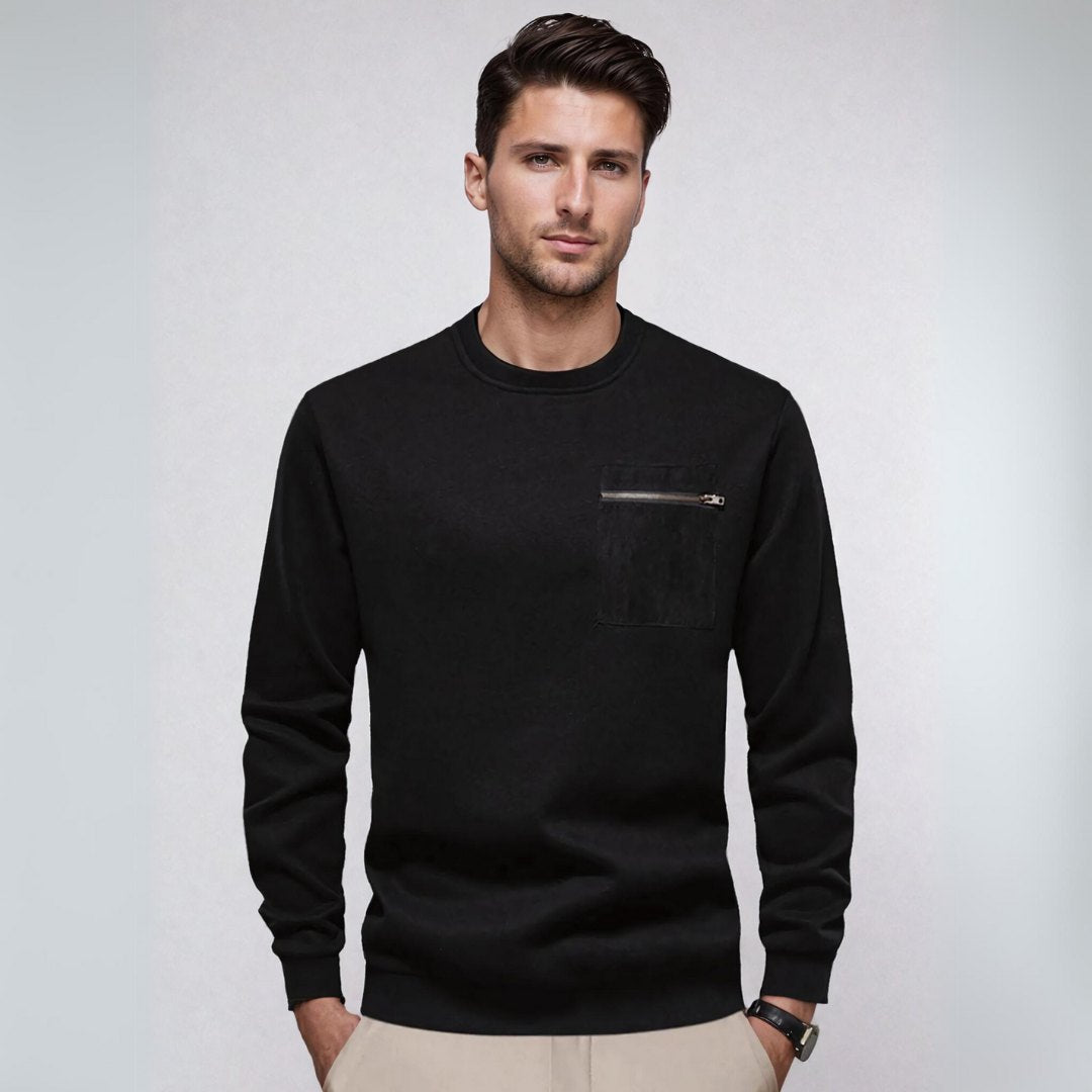 Luka - Modern Crewneck Sweater voor Mannen