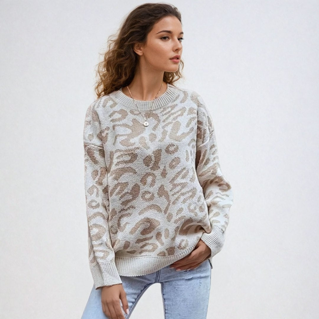 Sasha - Leopard Sweater