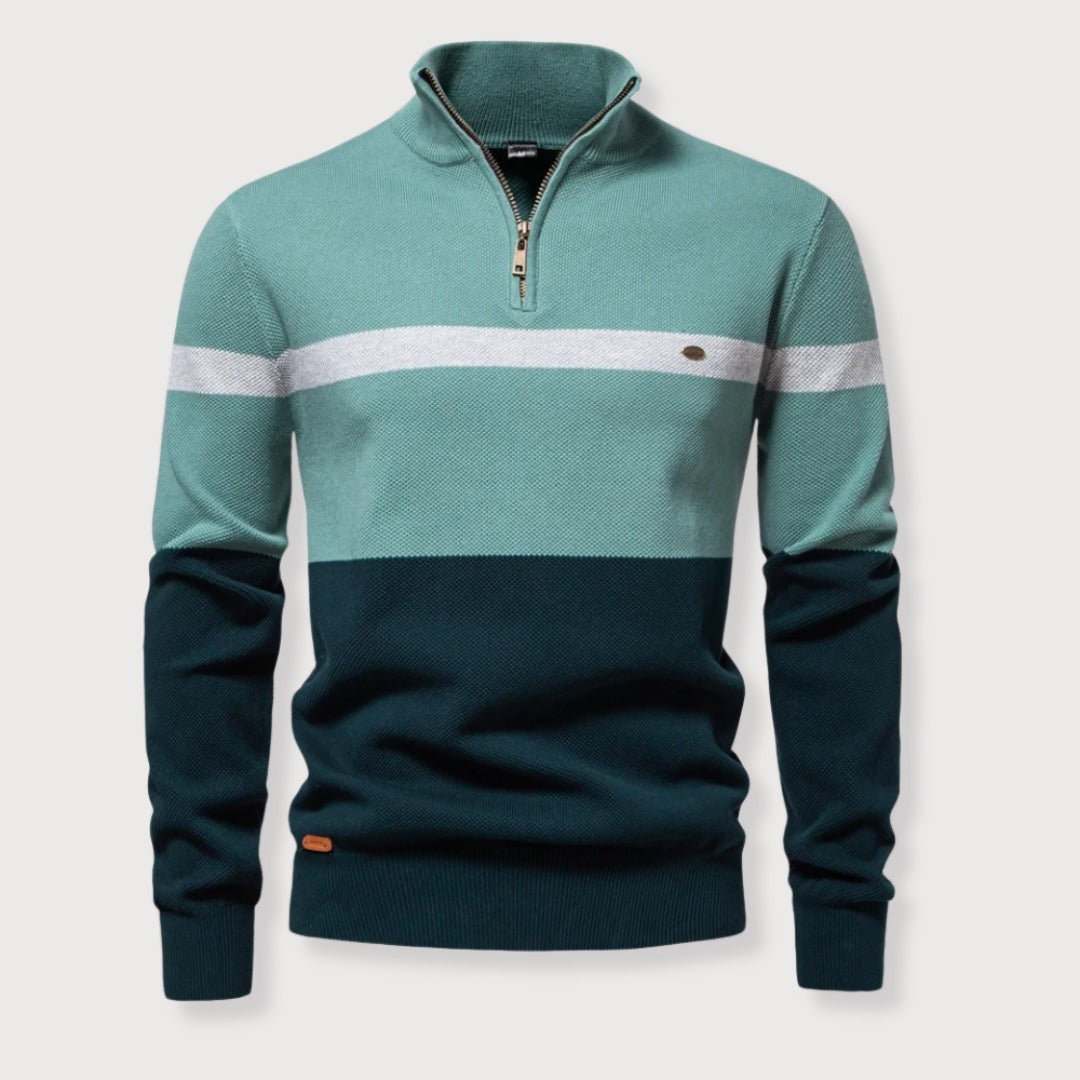 Anthony - Klassieke Quarter Zip Trui