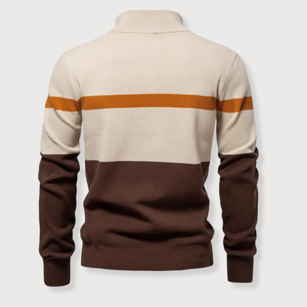 Anthony - Klassieke Quarter Zip Trui