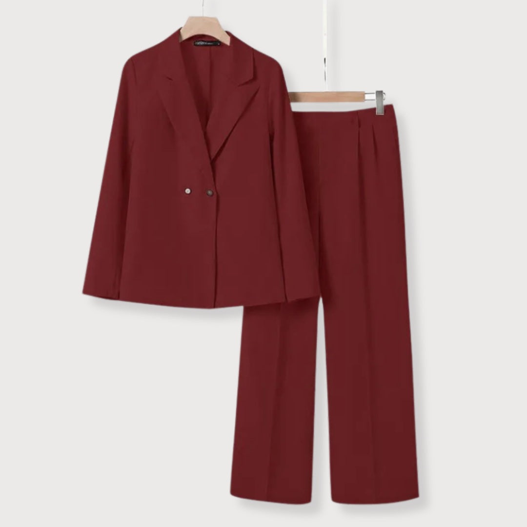 Emilia – Elegante Blazer en Pantalon voor Dames