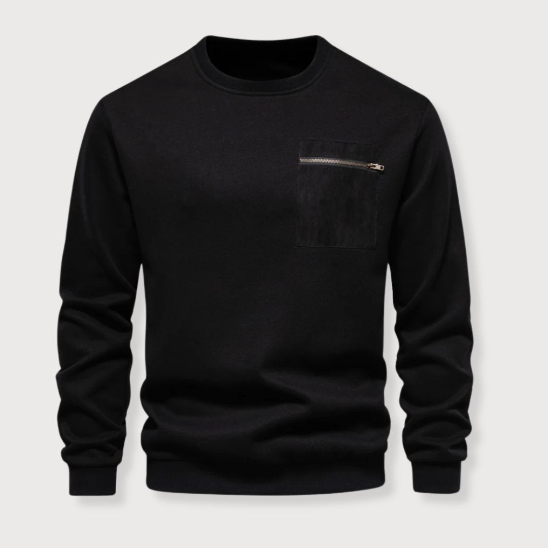 Luka - Modern Crewneck Sweater voor Mannen