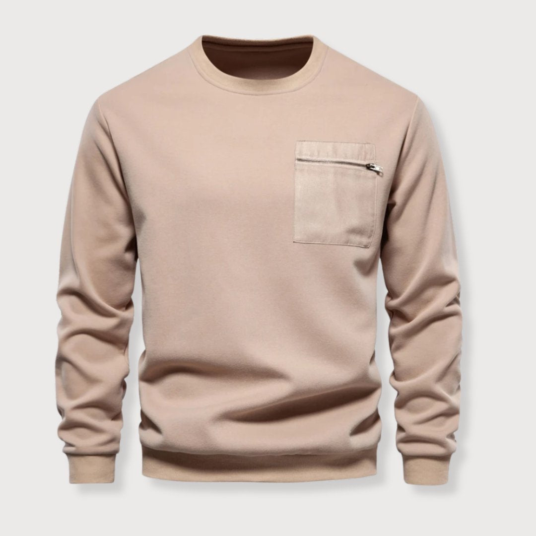 Luka - Modern Crewneck Sweater voor Mannen