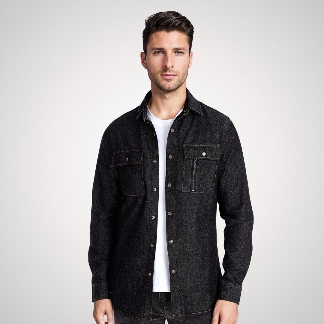 Thomas - Denim Shirt voor Mannen