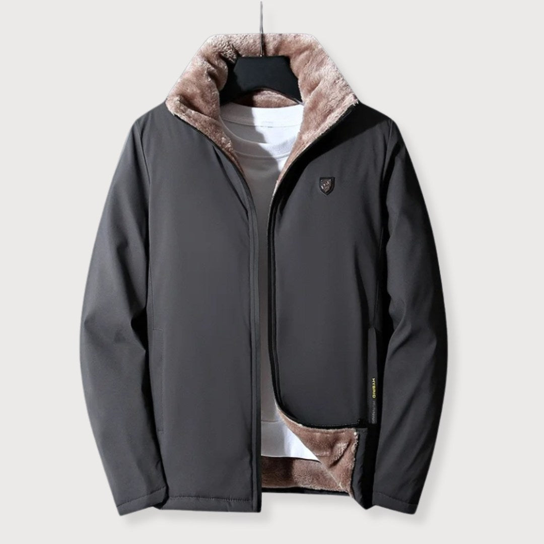 Vincent - Elegante Winterjas met Warme Fleece Voering