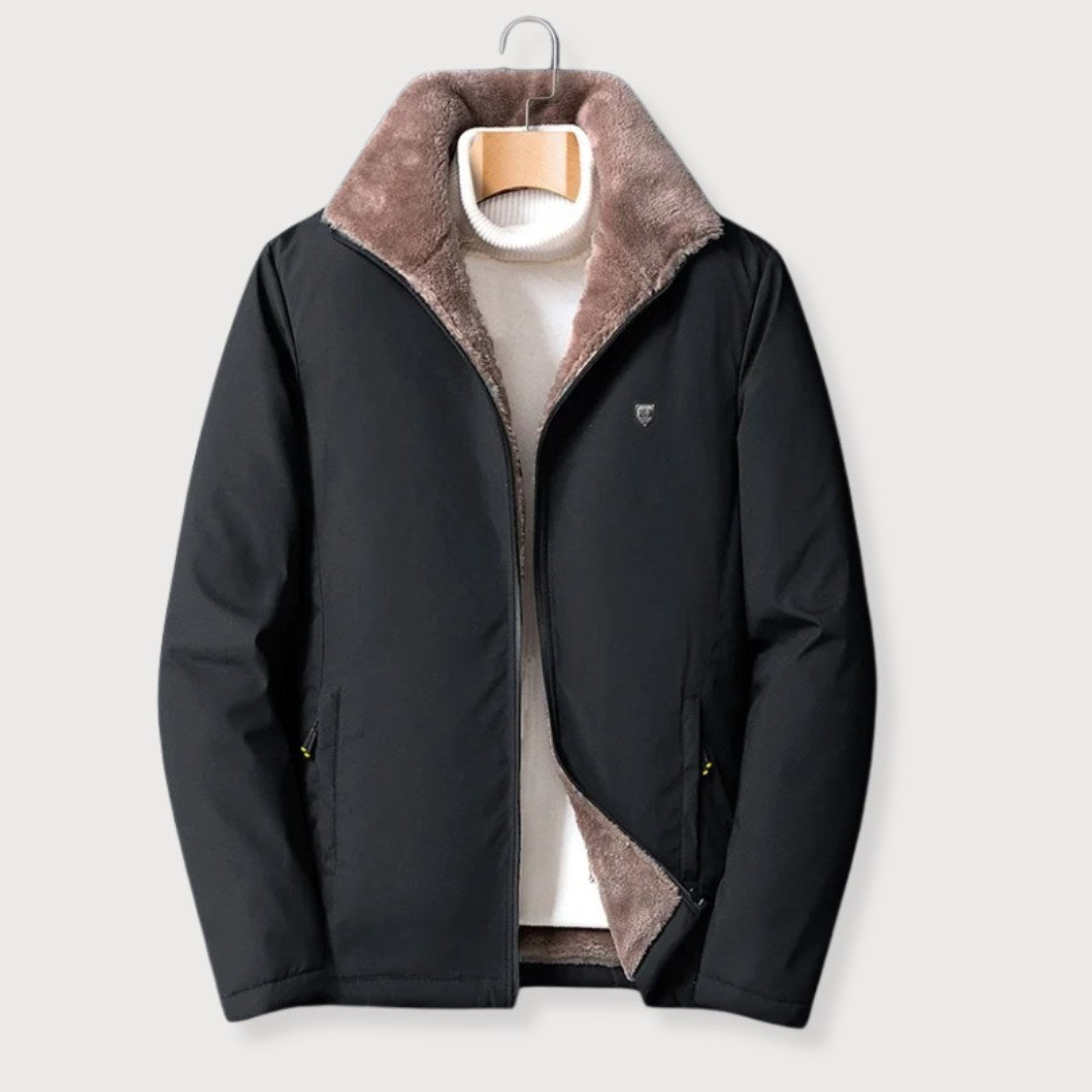 Vincent - Elegante Winterjas met Warme Fleece Voering